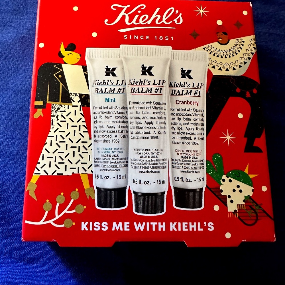 Kiehl’s x Maite Franchi Lip Balm Set limited edition